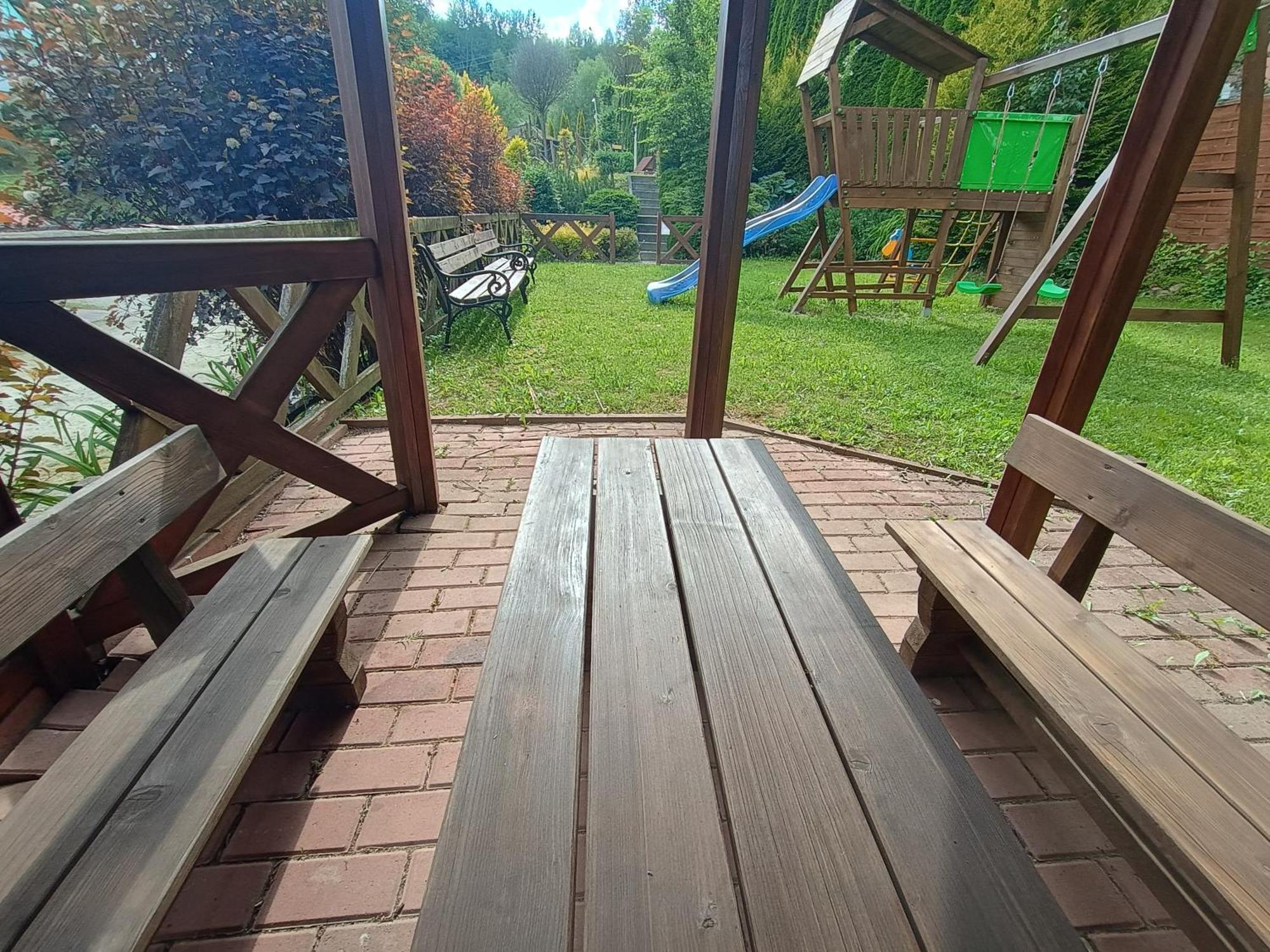 Wysoka Noclegi Ze Sniadaniem Krynica-Zdrój Esterno foto
