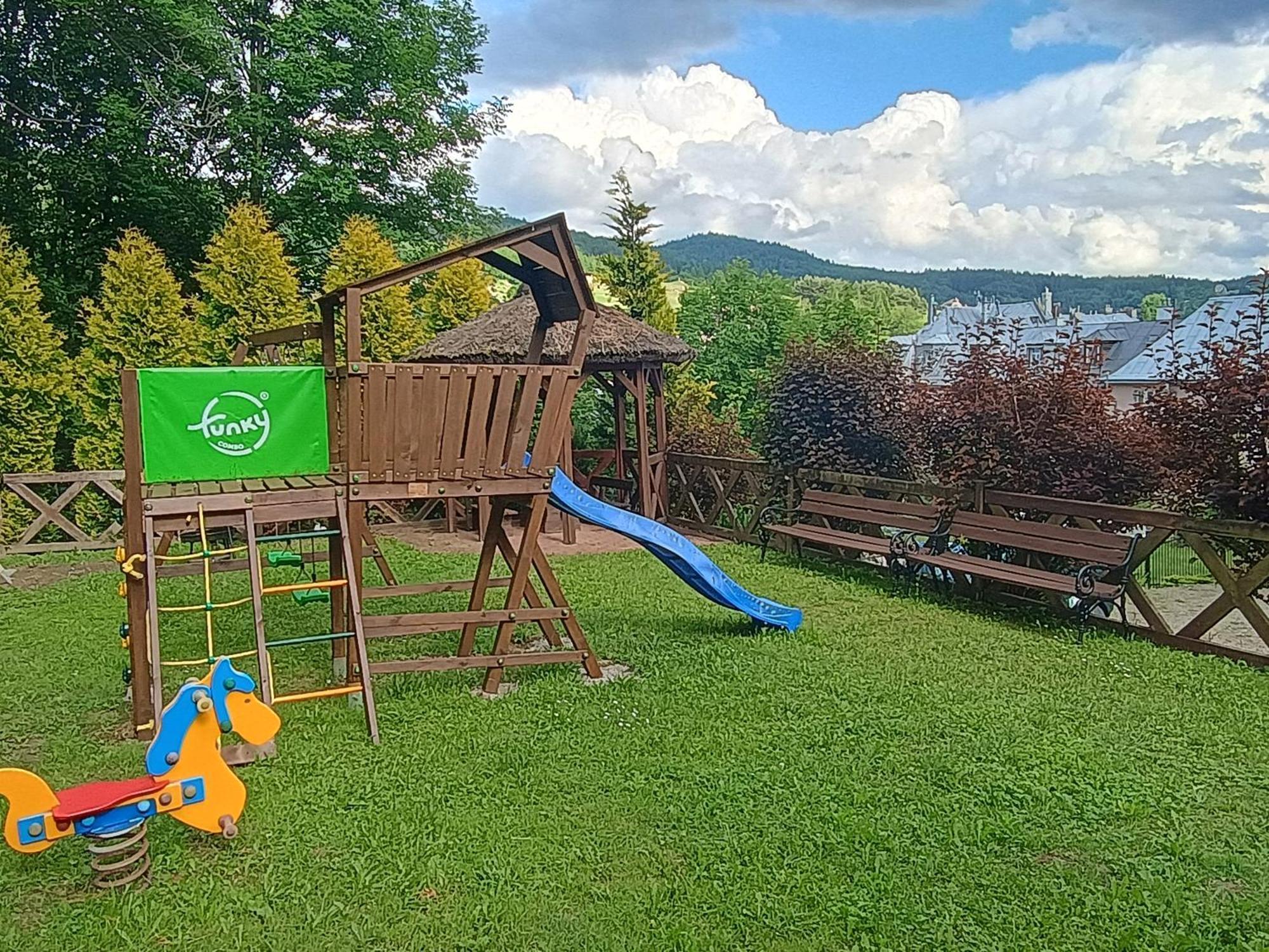 Wysoka Noclegi Ze Sniadaniem Krynica-Zdrój Esterno foto